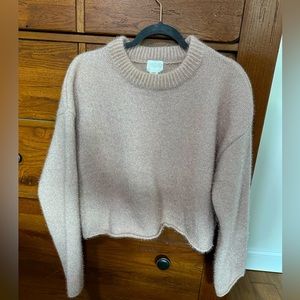 Cropped sweater
